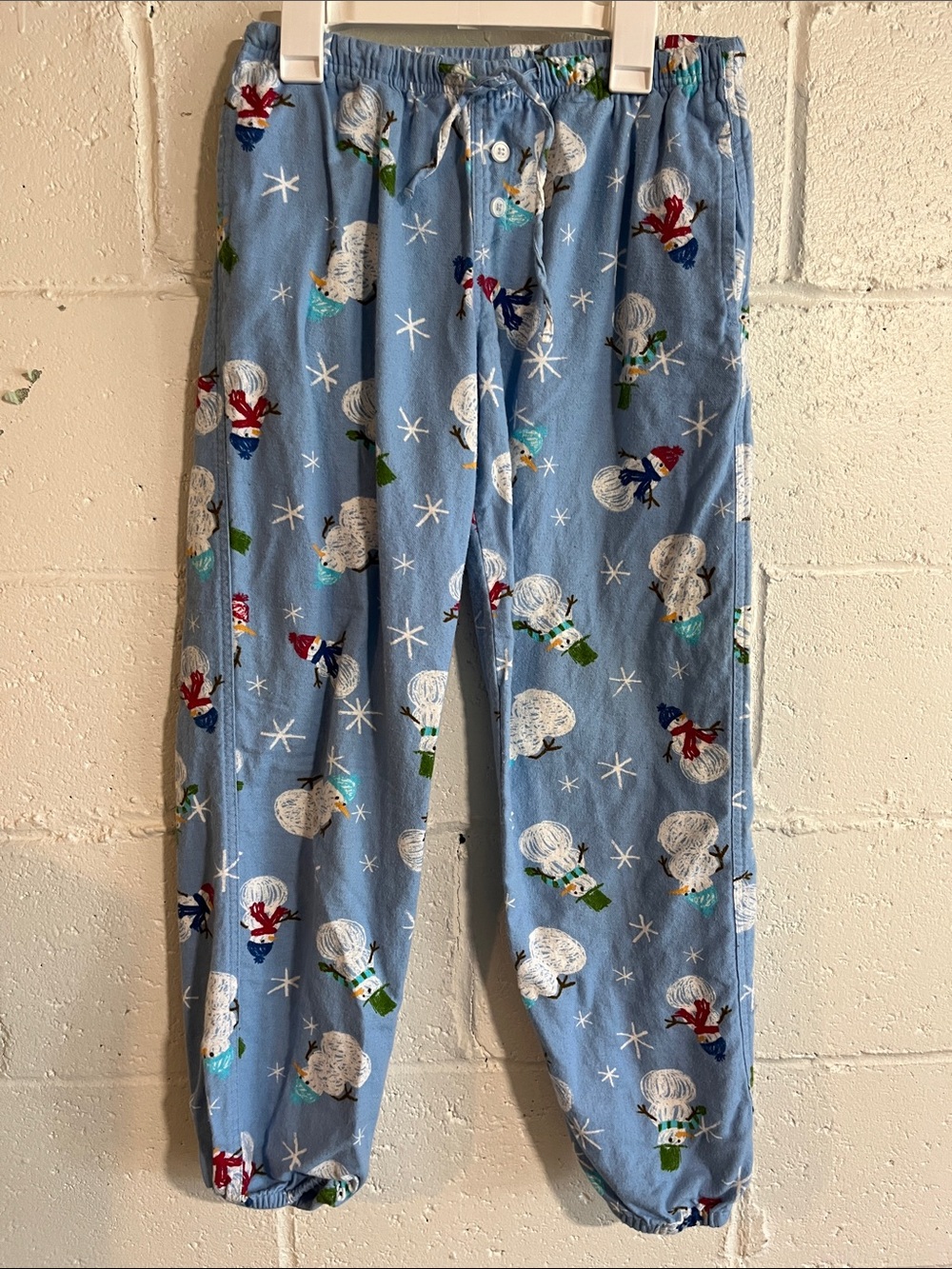 The Company Store 100% Cotton Snowman Pajama Pants